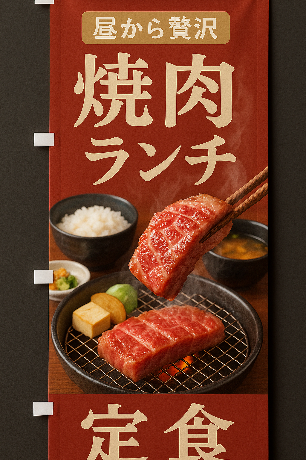 焼肉のぼり