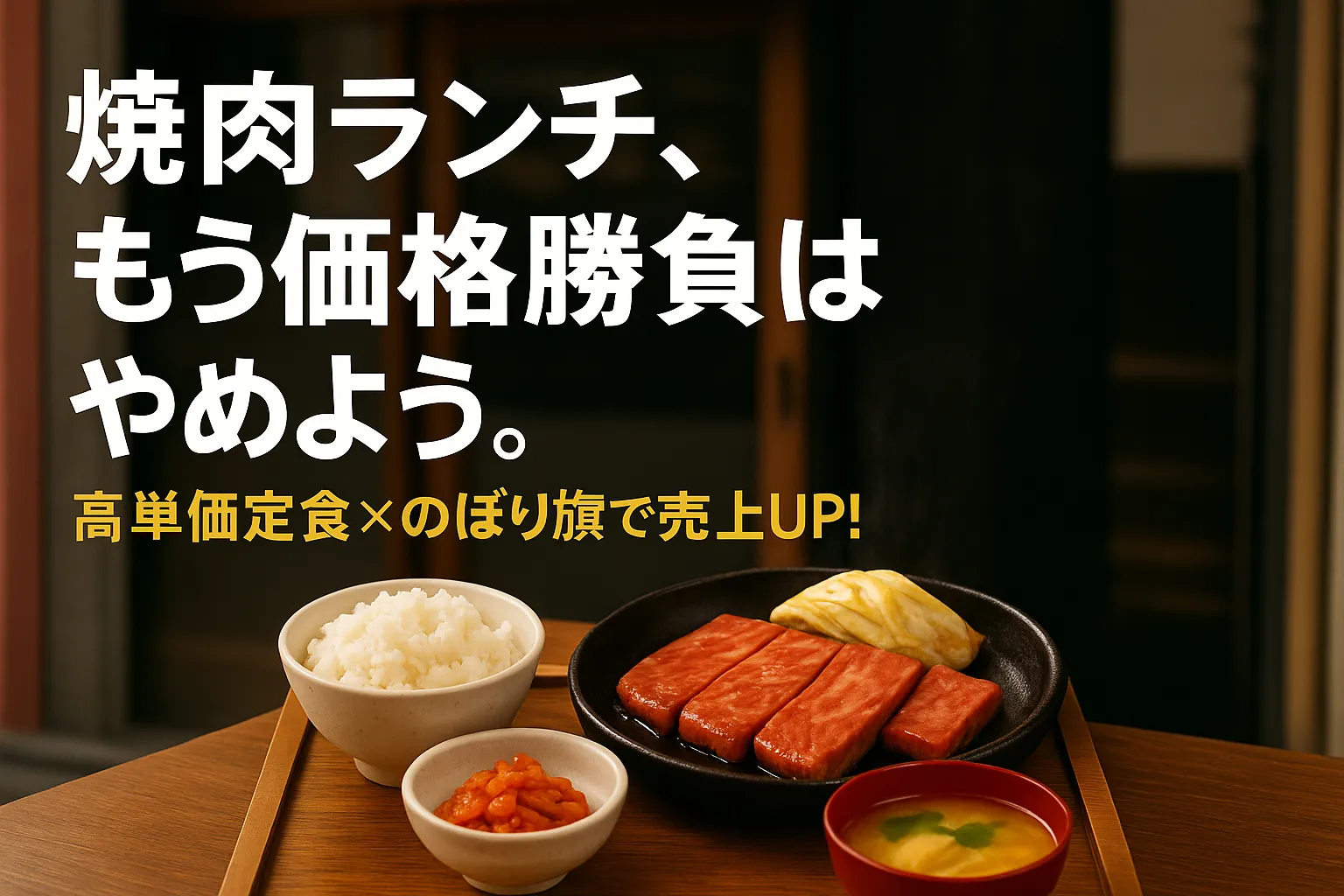焼肉のぼり