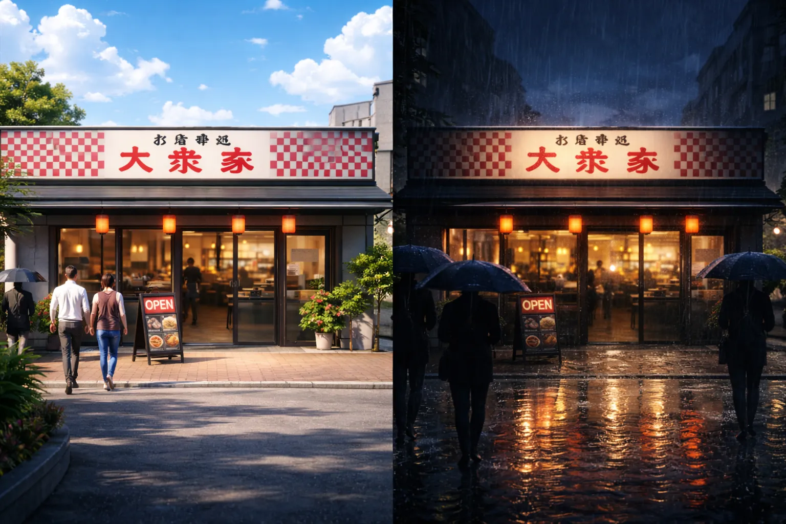雨の日・夜に店に入らない本当の理由