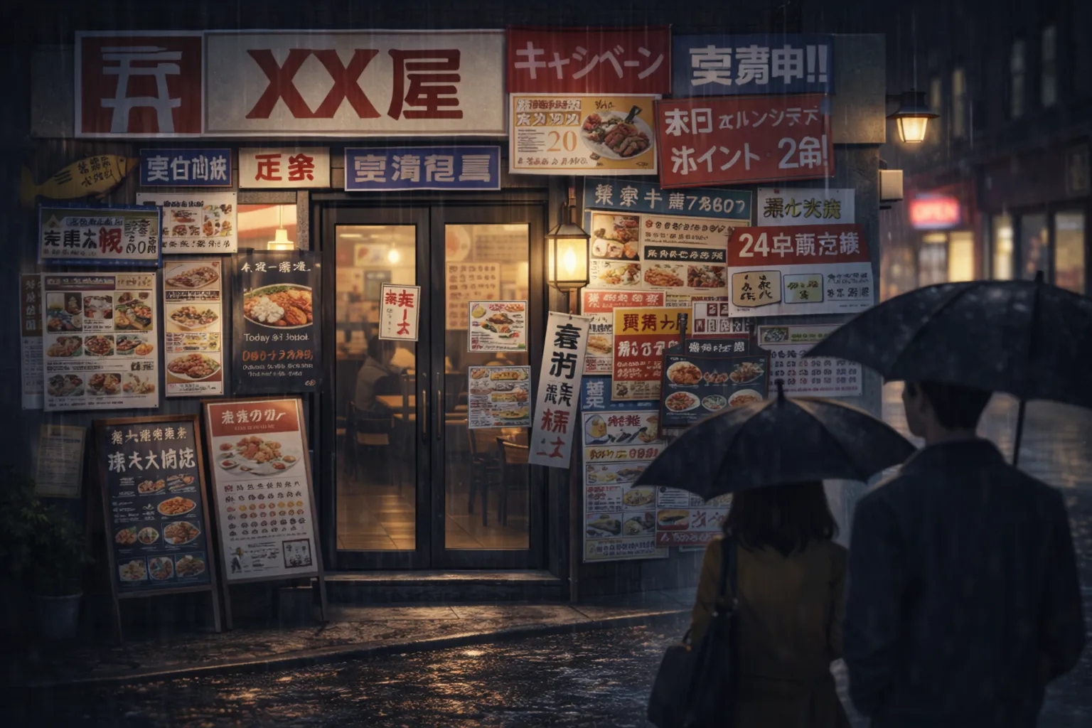 雨の日・夜に店に入らない本当の理由