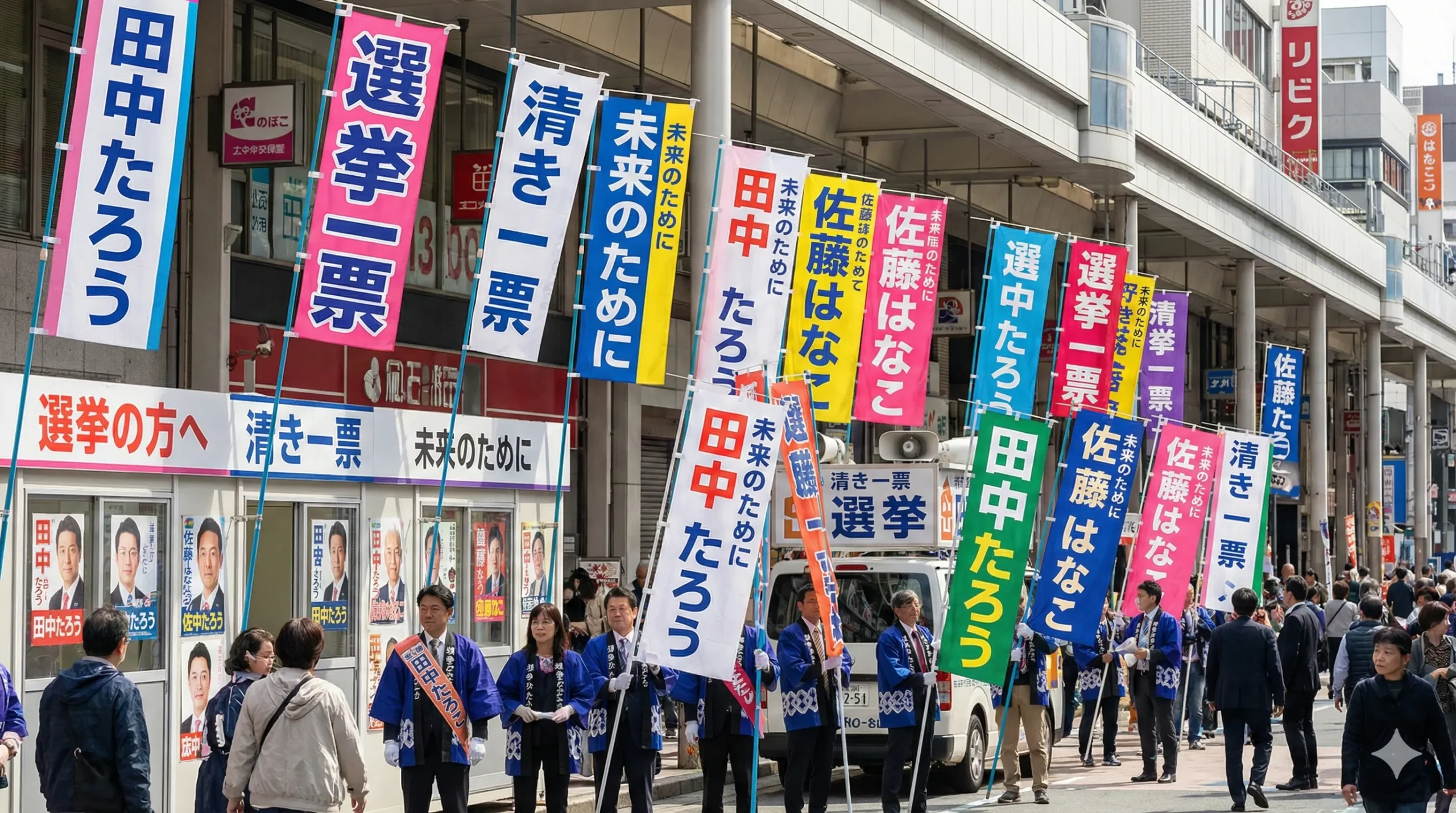 福岡で選挙のぼり・選挙用品を準備するなら
