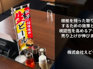 株式会社えどや様【LEDパネル・ミニのぼり旗】
